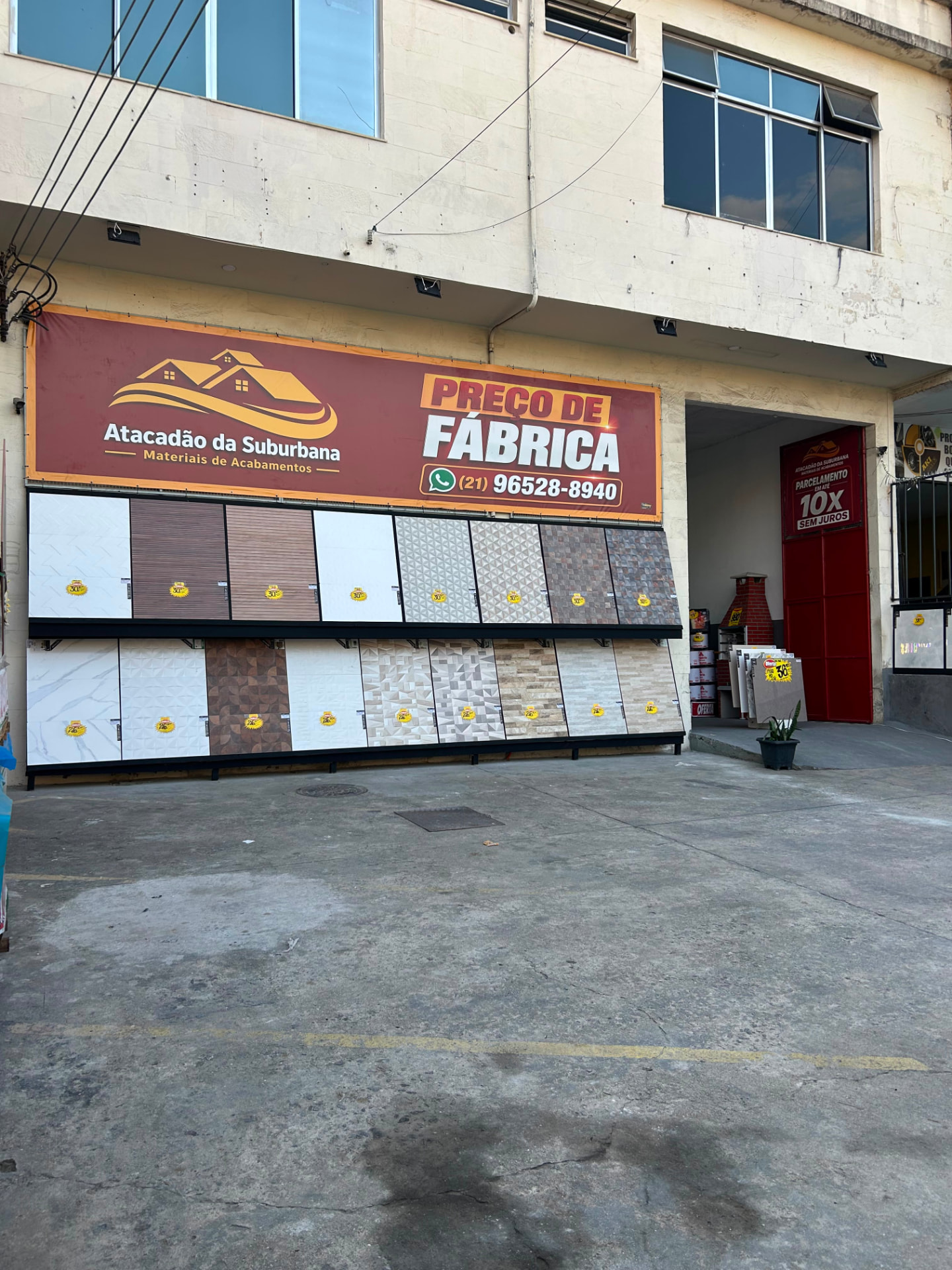 Fachada da loja Atacadão da Suburbana em Inhaúma